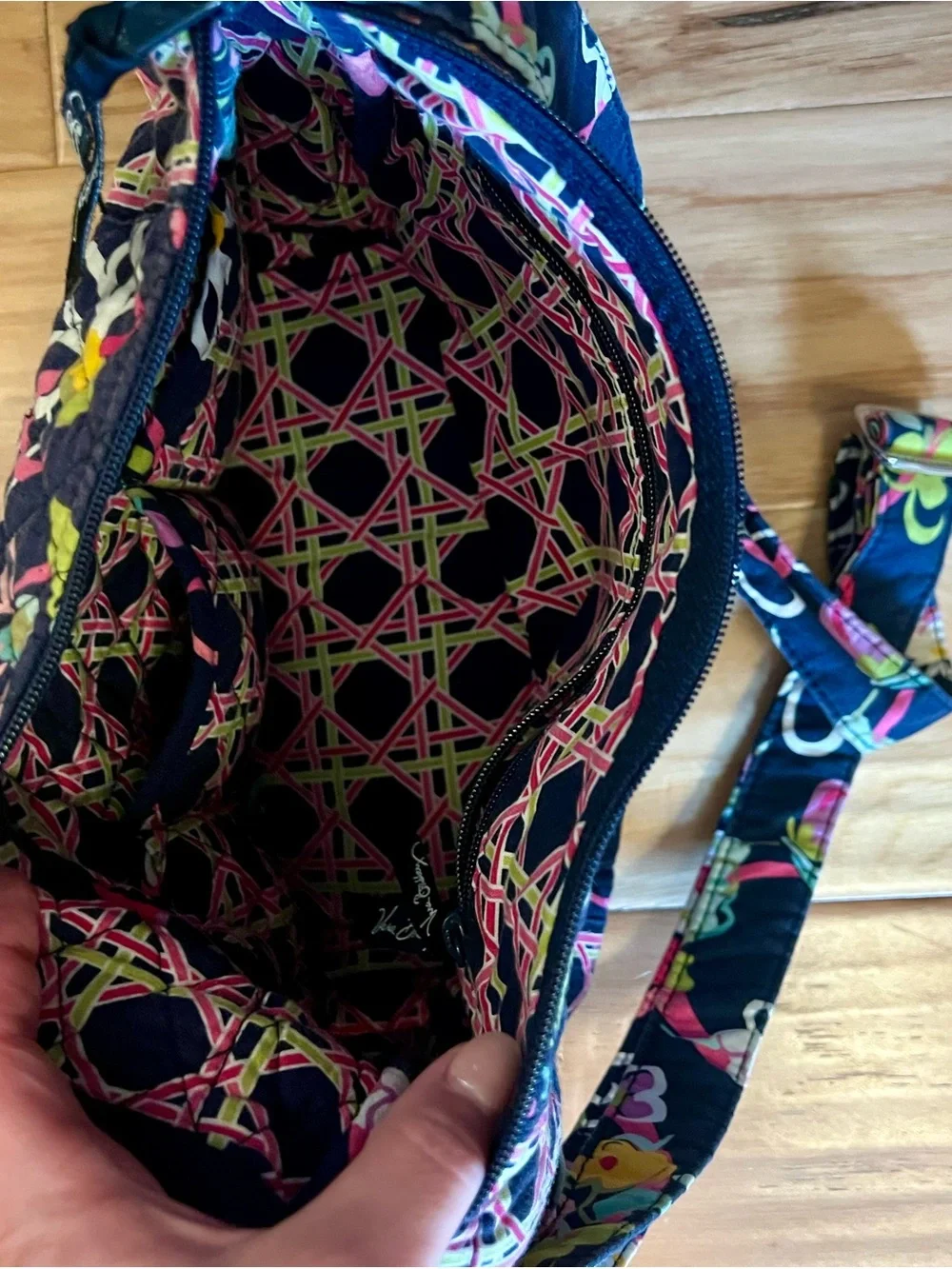 Vera Bradley Purse “Ribbons”
